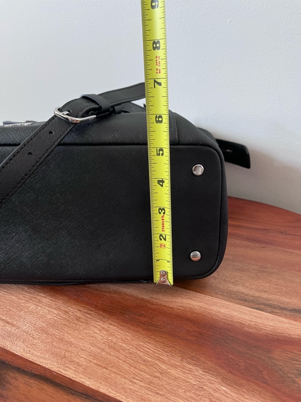 TUMI Varek Worth Tote Black Leather Crossbody Bag House of Suntory Edition - Picture 9 of 11